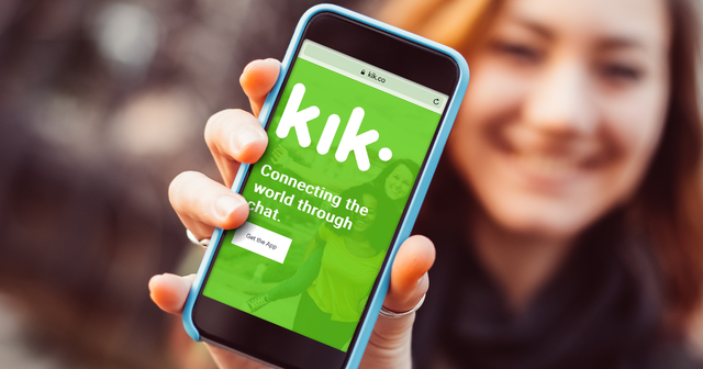   Ứng dụng nhắn tin của Kik  